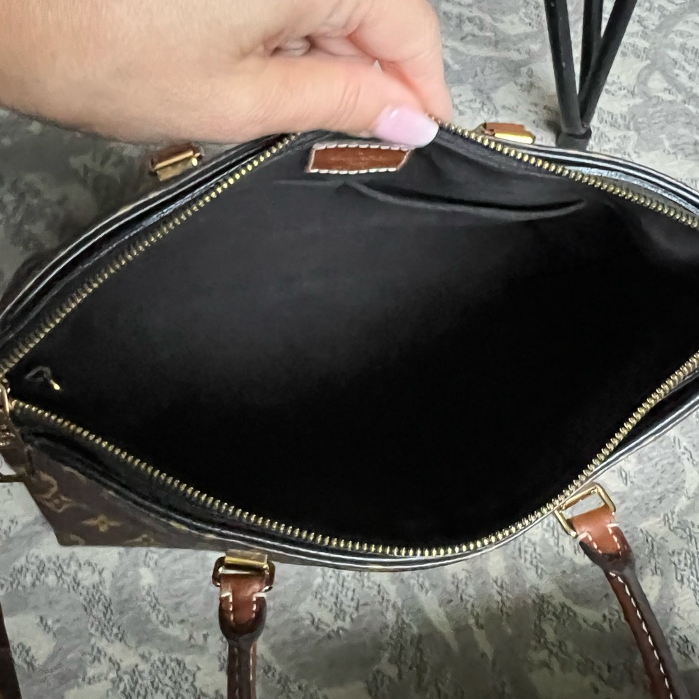 Louis Vuitton Pallas MM Satchel with Strap - All Authentic - Picture 8 of 12